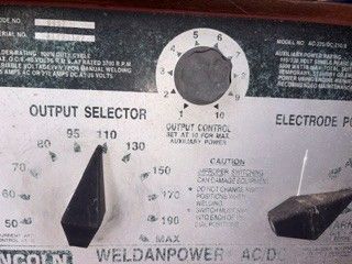 Lincoln Stick Welder (Serial A1029182) - Image 3